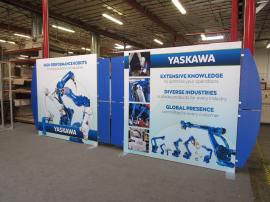 VK-2314 Sunrise SEG Inline Display with Fabric Graphics and Printed Sintra Wings